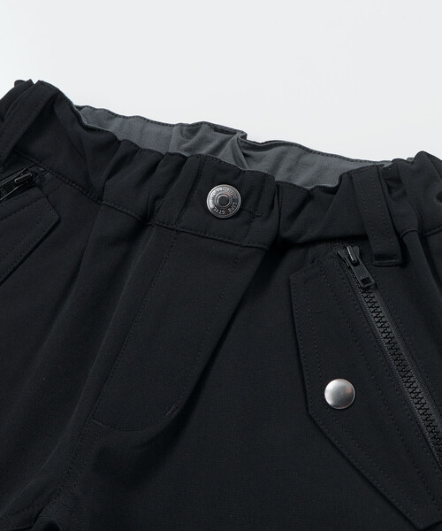 WASK(ワスク)の「5.5分丈クライマー配色パンツ(その他パンツ・キッズ・ブラック/オフホワイト・150cm/160cm/140cm)」の10枚目の写真
