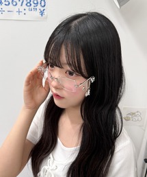 WEGO | WEGO/ジャラモチーフリムレスアイウェア(メガネ)
