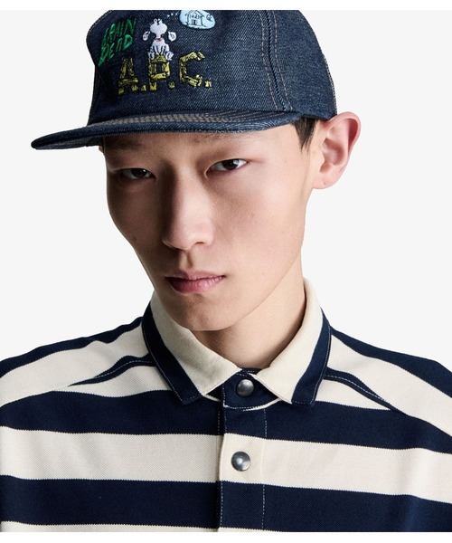 Brain Dead x A.P.C. Denim 5 Panel Cap（キャップ）｜A.P.C.