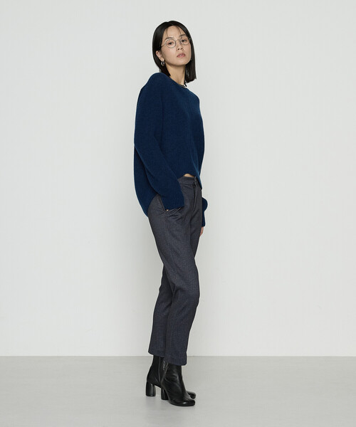 Gabardine K.T（ギャバジンケーティー）の「〔 +サイズ 〕 ハイテンション裏起毛 あったかパンツ（その他パンツ・レディース・ネイビー・13号）」の6枚目の写真