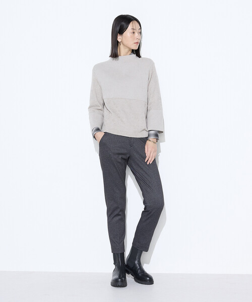 Gabardine K.T（ギャバジンケーティー）の「〔 +サイズ 〕 ハイテンション裏起毛 あったかパンツ（その他パンツ・レディース・ネイビー・13号）」の22枚目の写真