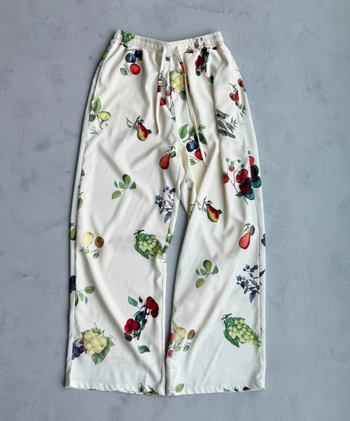 wee9s(ウィークス)の「fruity pants / フルーティーパンツ(その他パンツ・レディース・アイボリー/ブラック・FREE)」の15枚目の写真