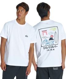 QUIKSILVER メンズ QS JP SCENERY ST 半袖Tシャツ 速乾 UPF50+ ストレッチ<NATURE TECH>【2026年夏モデル】