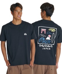 QUIKSILVER メンズ QS JP SCENERY ST 半袖Tシャツ 速乾 UPF50+ ストレッチ<NATURE TECH>【2026年夏モデル】