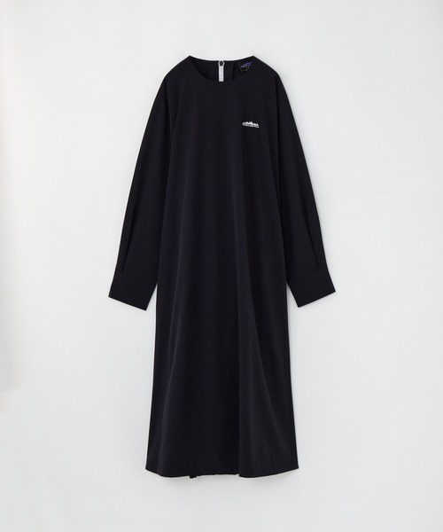 THOUSAND MILE（サウザンドマイル）の「[L's] ロングスリーブワンピース <撥水、４WAYストレッチ、UVカット>NY/PU（ワンピース・レディース・ネイビー/ブラック/ライトブラウン/チャコールグレー・FREE）」の4枚目の写真