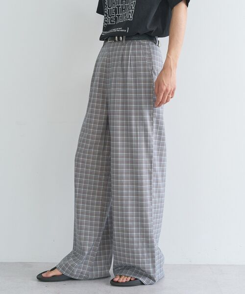 CRAFT STANDARD BOUTIQUE(クラフトスタンダードブティック)の「アソートイージーワイドスラックス(その他パンツ・メンズ・ブルー系その他5/グレー系その他3/グレー系その他2・L/M)」の6枚目の写真