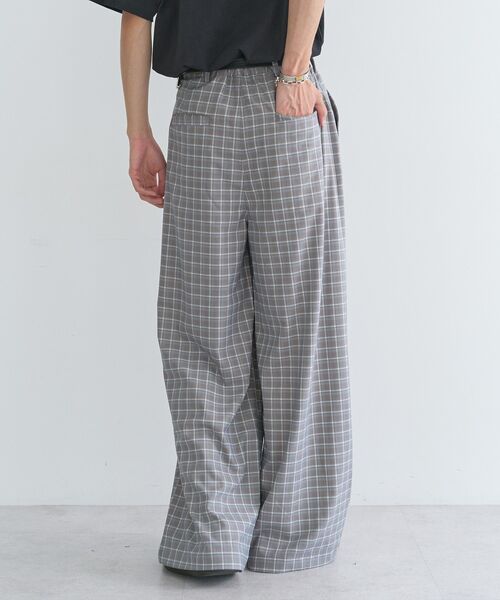 CRAFT STANDARD BOUTIQUE(クラフトスタンダードブティック)の「アソートイージーワイドスラックス(その他パンツ・メンズ・ブルー系その他5/グレー系その他3/グレー系その他2・L/M)」の7枚目の写真