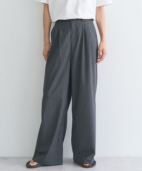 CRAFT STANDARD BOUTIQUE(クラフトスタンダードブティック)の「アソートイージーワイドスラックス(その他パンツ・メンズ・ブルー系その他5/グレー系その他3/グレー系その他2・L/M)」の11枚目の写真