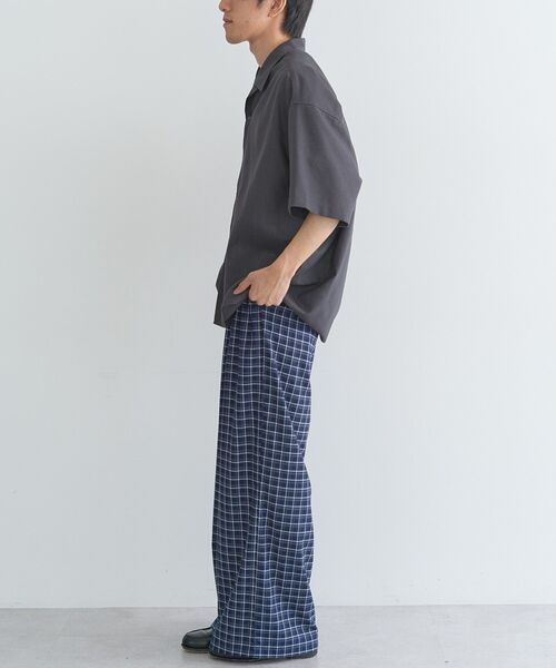 CRAFT STANDARD BOUTIQUE(クラフトスタンダードブティック)の「アソートイージーワイドスラックス(その他パンツ・メンズ・ブルー系その他5/グレー系その他3/グレー系その他2・L/M)」の20枚目の写真