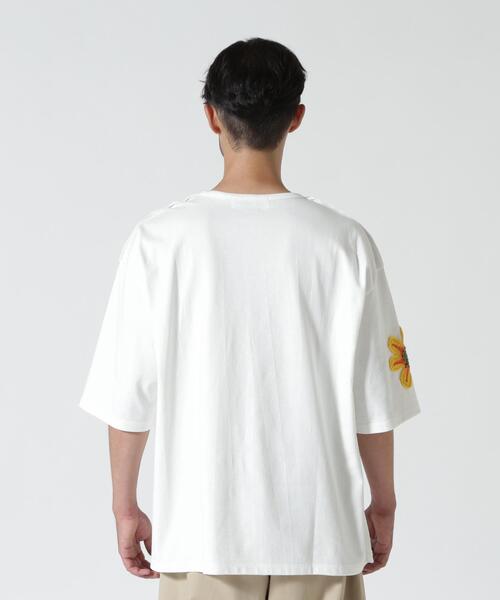 DISCOVERED（ディスカバード）の「DISCOVERED（ディスカバード） 別注MEXICAN SKULL CROCHET S/S TEE / クロシェ半袖Tシャツ（Tシャツ/カットソー・メンズ・ホワイト/ブラック/グレー・1/3）」の13枚目の写真