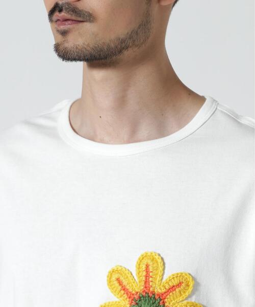 DISCOVERED（ディスカバード）の「DISCOVERED（ディスカバード） 別注MEXICAN SKULL CROCHET S/S TEE / クロシェ半袖Tシャツ（Tシャツ/カットソー・メンズ・ホワイト/ブラック/グレー・1/3）」の14枚目の写真