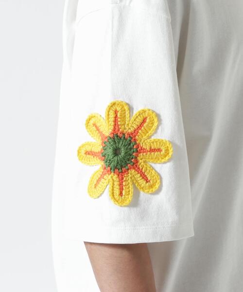 DISCOVERED（ディスカバード）の「DISCOVERED（ディスカバード） 別注MEXICAN SKULL CROCHET S/S TEE / クロシェ半袖Tシャツ（Tシャツ/カットソー・メンズ・ホワイト/ブラック/グレー・1/3）」の16枚目の写真