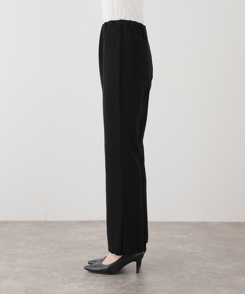 La TOTALITE(ラトータリテ)の「【洗える】CHIGNON/シニヨン ソフトリブフレアパンツ(その他パンツ・レディース・ベージュ/ブラック・38/36)」の17枚目の写真