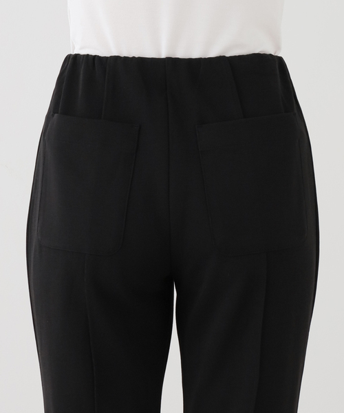 La TOTALITE(ラトータリテ)の「【洗える】CHIGNON/シニヨン ソフトリブフレアパンツ(その他パンツ・レディース・ベージュ/ブラック・38/36)」の19枚目の写真