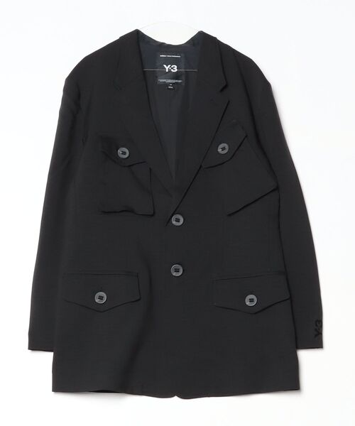 Y-3(ワイスリー)の「M SU CHORE CT(テーラードジャケット・メンズ・ブラック・MEDIUM/SMALL/X-SMALL/LARGE/X-LARGE)」の4枚目の写真