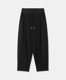 Relax tuck pants / BLACK