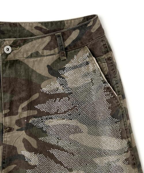 DANKE SCHON（ダンケシェーン）の「DankeSchon/ダンケシェーン/BAGGY SHORTS/CAMO SWARO（デニムパンツ・メンズ・その他2・L）」の4枚目の写真