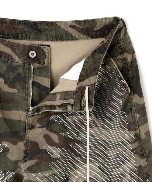 DANKE SCHON（ダンケシェーン）の「DankeSchon/ダンケシェーン/BAGGY SHORTS/CAMO SWARO（デニムパンツ・メンズ・その他2・L）」の7枚目の写真