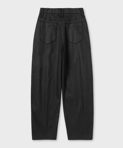 NONBLANK(ノンブランク)の「プリーツパンツ_BLACK(デニムパンツ・メンズ・ブラック・MEDIUM/X-LARGE)」の2枚目の写真