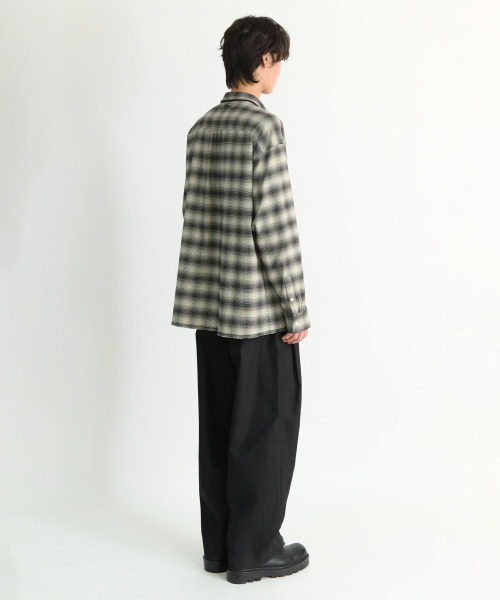 NONBLANK(ノンブランク)の「プリーツパンツ_BLACK(デニムパンツ・メンズ・ブラック・MEDIUM/X-LARGE)」の10枚目の写真