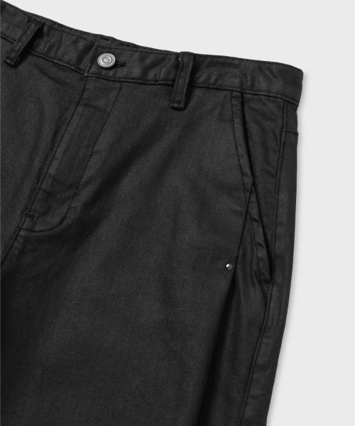 NONBLANK(ノンブランク)の「プリーツパンツ_BLACK(デニムパンツ・メンズ・ブラック・MEDIUM/X-LARGE)」の11枚目の写真