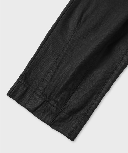 NONBLANK(ノンブランク)の「プリーツパンツ_BLACK(デニムパンツ・メンズ・ブラック・MEDIUM/X-LARGE)」の14枚目の写真