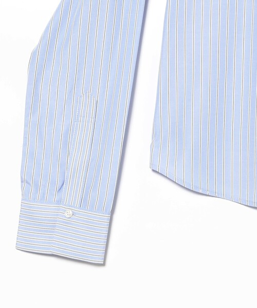 Ray BEAMS（レイビームス）の「ストライプ 切替 シャツ（シャツ/ブラウス・レディース・サックスブルー/ベージュ・ONE SIZE）」の7枚目の写真