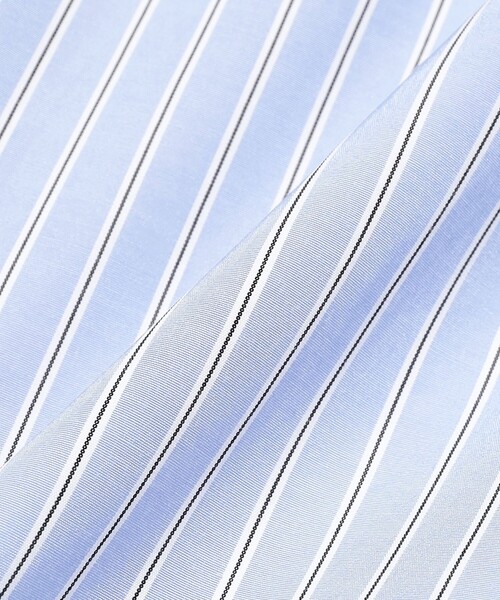Ray BEAMS（レイビームス）の「ストライプ 切替 シャツ（シャツ/ブラウス・レディース・サックスブルー/ベージュ・ONE SIZE）」の10枚目の写真