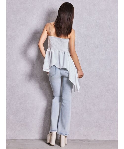 GYDA(ジェイダ)の「HEM designリボンブラウス(シャツ/ブラウス・レディース・オフホワイト/ブラック/グレー・FREE)」の18枚目の写真