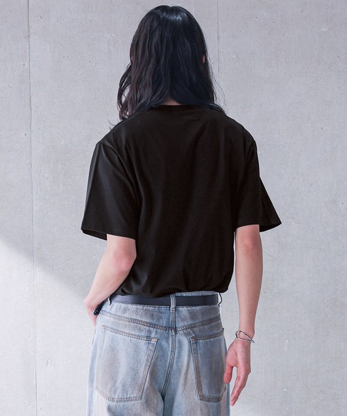 MDR(エムディアール)の「グラフィックプリントコンパクト半袖Tシャツ(Tシャツ/カットソー・メンズ・ブラック/オフホワイト・M/L)」の11枚目の写真