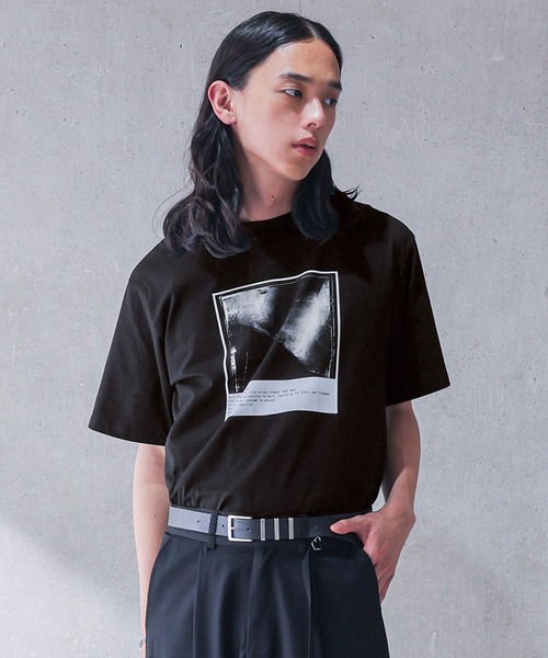 MDR(エムディアール)の「グラフィックプリントコンパクト半袖Tシャツ(Tシャツ/カットソー・メンズ・ブラック/オフホワイト・M/L)」の13枚目の写真