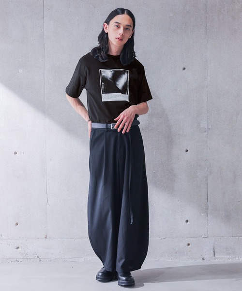 MDR(エムディアール)の「グラフィックプリントコンパクト半袖Tシャツ(Tシャツ/カットソー・メンズ・ブラック/オフホワイト・M/L)」の14枚目の写真