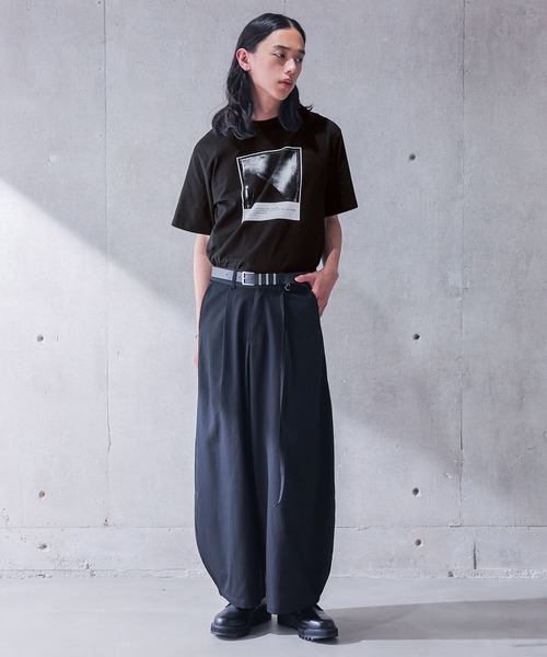 MDR(エムディアール)の「グラフィックプリントコンパクト半袖Tシャツ(Tシャツ/カットソー・メンズ・ブラック/オフホワイト・M/L)」の16枚目の写真