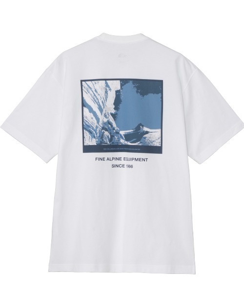 THE NORTH FACE(ザノースフェイス)の「ザ ノース フェイス THE NORTH FACE ショートスリーブ ロック ウォール グラフィック ティー(Tシャツ/カットソー・メンズ・ホワイト/ブラック/グレー/ブルー・S/M/L/LL/3L)」の13枚目の写真