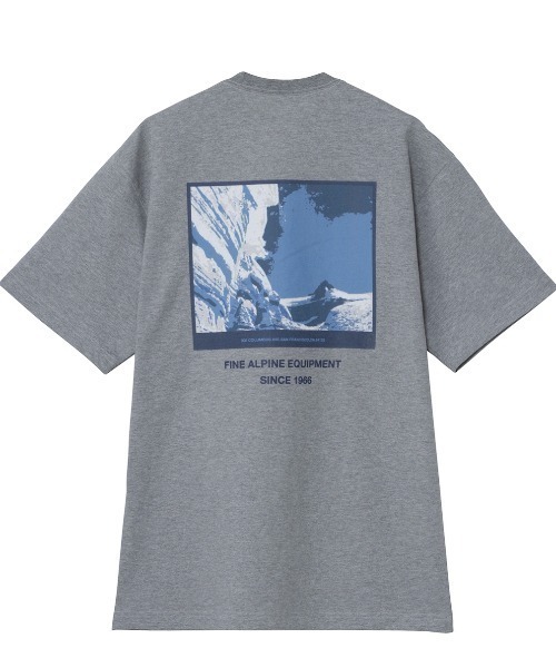 THE NORTH FACE(ザノースフェイス)の「ザ ノース フェイス THE NORTH FACE ショートスリーブ ロック ウォール グラフィック ティー(Tシャツ/カットソー・メンズ・ホワイト/ブラック/グレー/ブルー・S/M/L/LL/3L)」の15枚目の写真