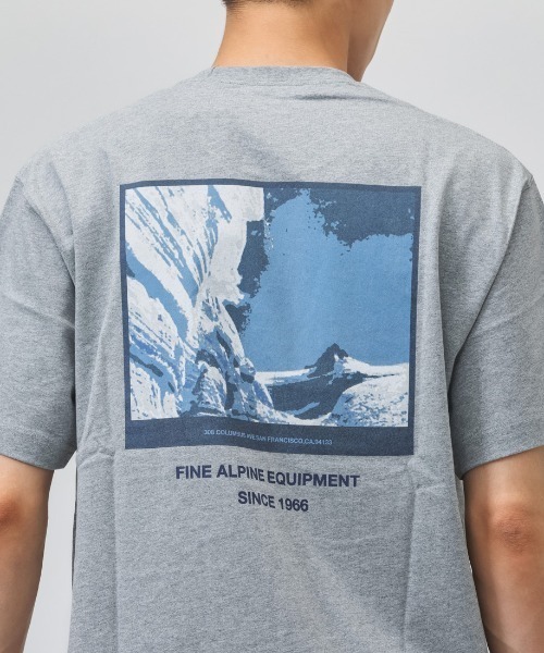 THE NORTH FACE(ザノースフェイス)の「ザ ノース フェイス THE NORTH FACE ショートスリーブ ロック ウォール グラフィック ティー(Tシャツ/カットソー・メンズ・ホワイト/ブラック/グレー/ブルー・S/M/L/LL/3L)」の11枚目の写真