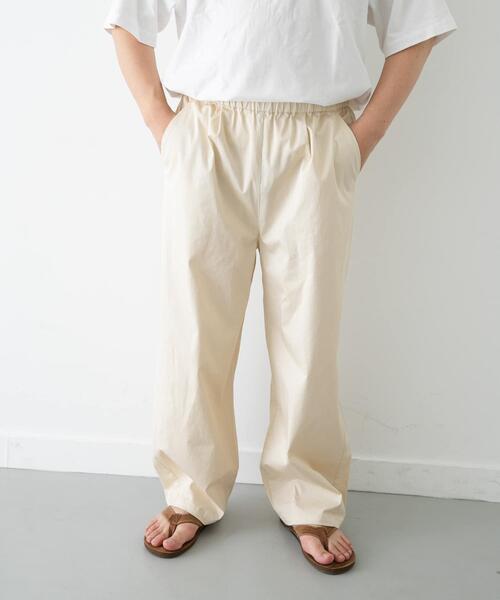 URBAN RESEARCH Sonny Label(アーバンリサーチサニーレーベル)の「タイプライターイージーワイドパンツ(チノパンツ・メンズ・カーキ/オフホワイト/ブラック・LARGE/MEDIUM)」の19枚目の写真