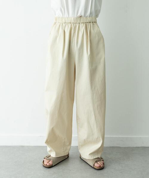 URBAN RESEARCH Sonny Label(アーバンリサーチサニーレーベル)の「タイプライターイージーワイドパンツ(チノパンツ・メンズ・カーキ/オフホワイト/ブラック・LARGE/MEDIUM)」の21枚目の写真