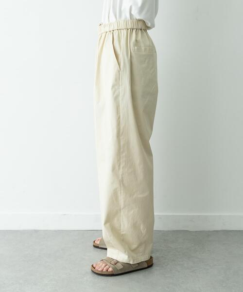 URBAN RESEARCH Sonny Label(アーバンリサーチサニーレーベル)の「タイプライターイージーワイドパンツ(チノパンツ・メンズ・カーキ/オフホワイト/ブラック・LARGE/MEDIUM)」の22枚目の写真