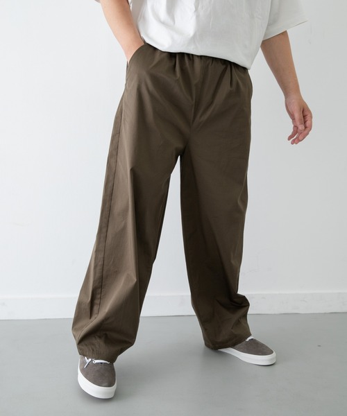 URBAN RESEARCH Sonny Label(アーバンリサーチサニーレーベル)の「タイプライターイージーワイドパンツ(その他パンツ・メンズ・カーキ/オフホワイト/ブラック・LARGE/MEDIUM)」の5枚目の写真