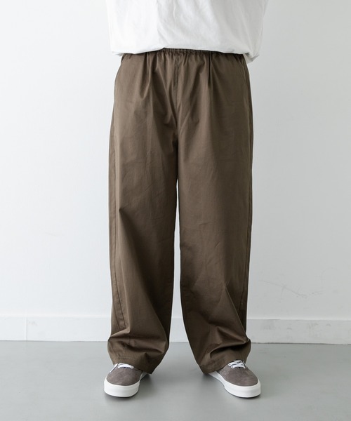 URBAN RESEARCH Sonny Label(アーバンリサーチサニーレーベル)の「タイプライターイージーワイドパンツ(その他パンツ・メンズ・カーキ/オフホワイト/ブラック・LARGE/MEDIUM)」の11枚目の写真