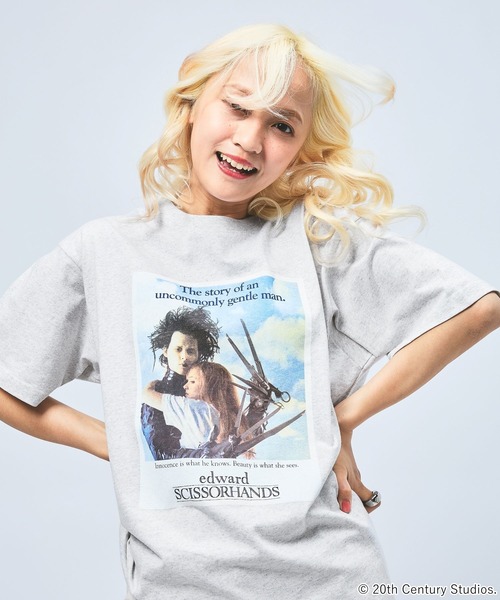 EDWARD SCISSORHANDS — футболка с принтом