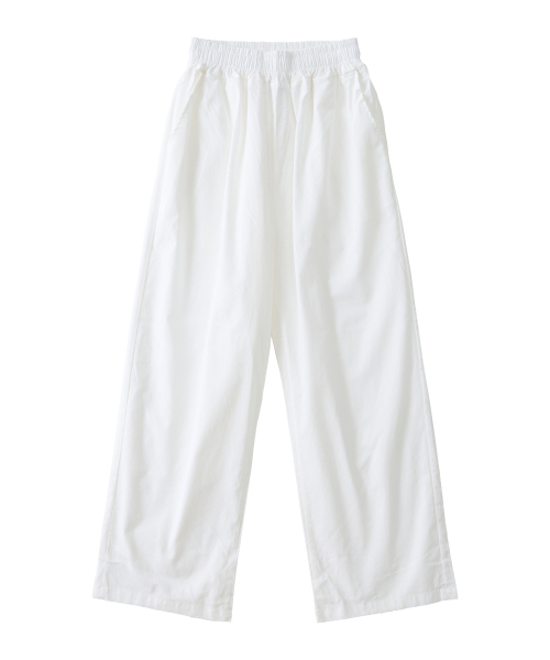 ANALOG MOOD（アナログムード）の「リネンライクワイドパンツ（ホワイト）（その他パンツ・メンズ・その他・MEDIUM/LARGE）」の2枚目の写真