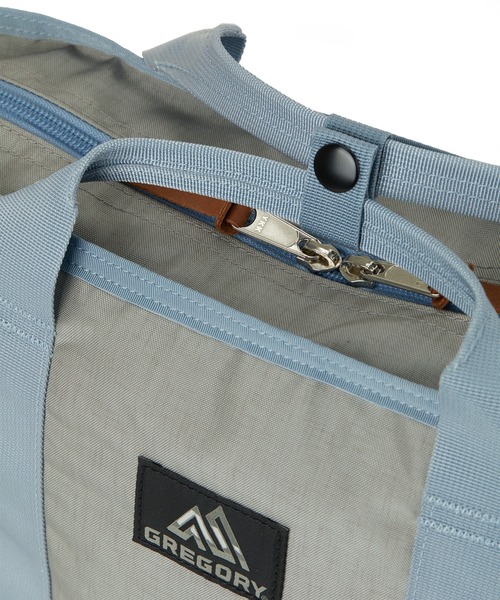 GREGORY(グレゴリー)の「ボートトートS BOAT TOTE S ライトグレーXブルーグレー(トートバッグ・メンズ・グレー系・-)」の8枚目の写真