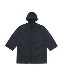 HOODED BALMACAAN COAT