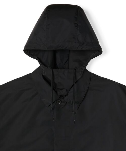 N.HOOLYWOOD COMPILE（N.ハリウッド コンパイル）の「HOODED BALMACAAN COAT（ステンカラーコート・メンズ・カーキ/ネイビー/ブラック・36/38/40）」の4枚目の写真