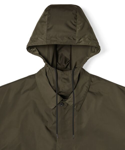 N.HOOLYWOOD COMPILE（N.ハリウッド コンパイル）の「HOODED BALMACAAN COAT（ステンカラーコート・メンズ・カーキ/ネイビー/ブラック・36/38/40）」の9枚目の写真