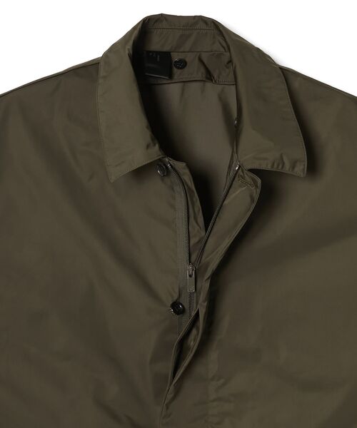 N.HOOLYWOOD COMPILE（N.ハリウッド コンパイル）の「HOODED BALMACAAN COAT（ステンカラーコート・メンズ・カーキ/ネイビー/ブラック・36/38/40）」の10枚目の写真
