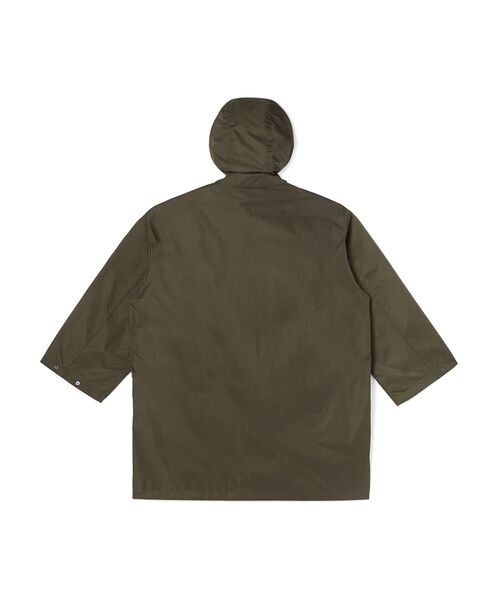 N.HOOLYWOOD COMPILE（N.ハリウッド コンパイル）の「HOODED BALMACAAN COAT（ステンカラーコート・メンズ・カーキ/ネイビー/ブラック・36/38/40）」の13枚目の写真