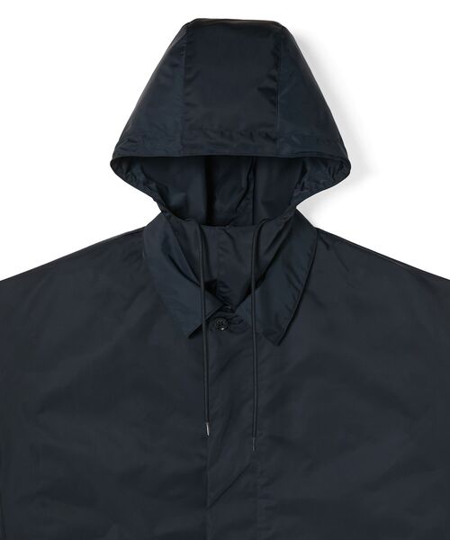 N.HOOLYWOOD COMPILE（N.ハリウッド コンパイル）の「HOODED BALMACAAN COAT（ステンカラーコート・メンズ・カーキ/ネイビー/ブラック・36/38/40）」の14枚目の写真